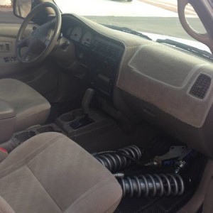 Fox 3" coilovers and 2001 Toyota Tacoma interior
