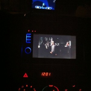 Camping in my truck for the night by the water.
