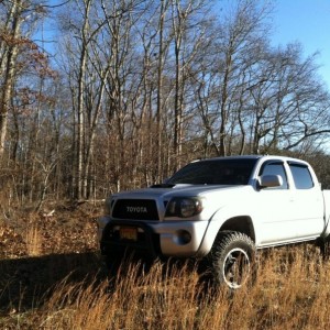 Went hunting and took a pretty cool picture I think.