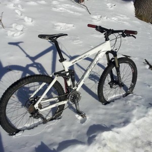 Mountain Bike and custom rack
