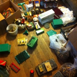 Reloading heaven... Haha all from my grandpa.