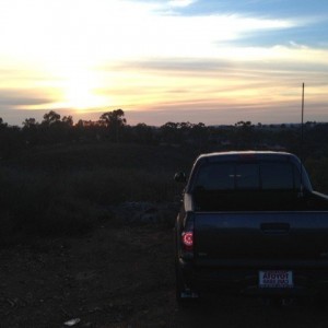 Off Road Sunset