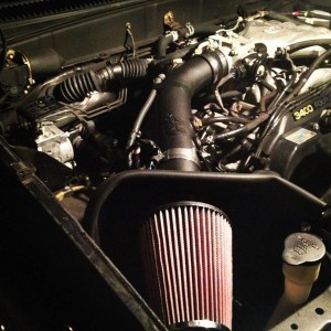 k&n fipk intake install