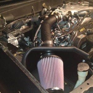 k&n fipk intake install