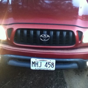 The fog light mod turned out good!