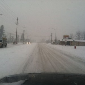 Snowing good in Boise!!