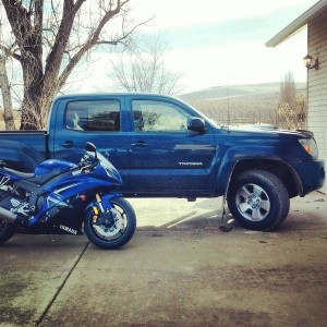 2008 Tacoma TRD Sport V6 6 Speed Manual, 2009 Yamaha YZF R6
