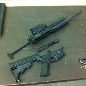 Sandy ass rifle...