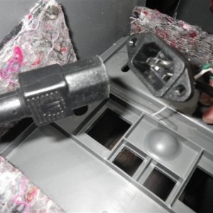 Inverter outlet in cab