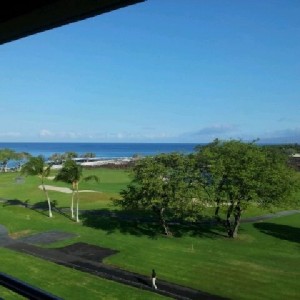 Final view of paradise, ocean on the left.. This message was sent from a Be