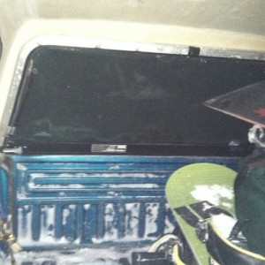 Know what this is? This is my hitch hiked ride down from the ski hill today