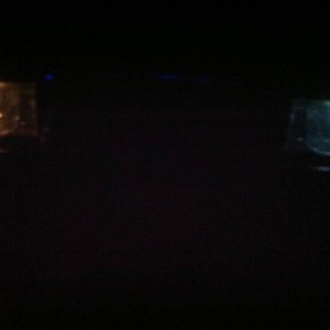 Autozones bulb on the left, led white on the right.