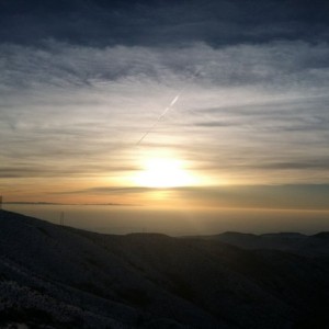 Inversion over the valley