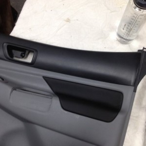 leather armrests