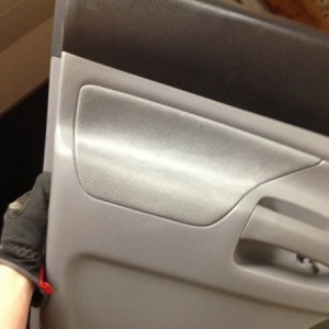 leather armrests