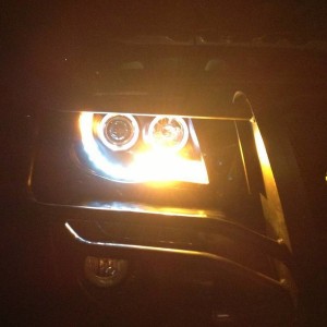 New Halo LED Projector Spyder headlights
