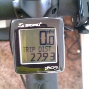 One of my new years resolutions is to hit 50 miles, less then half way ther