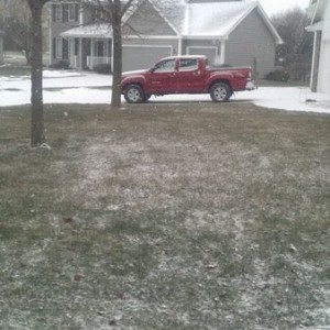 From 60 and sunny to 13 and snow