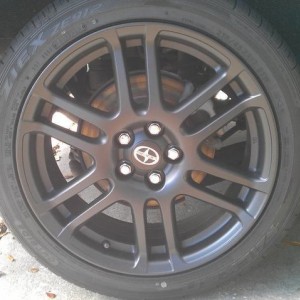 dipped TC wheel