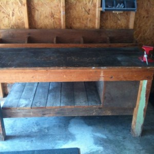 New work bench!