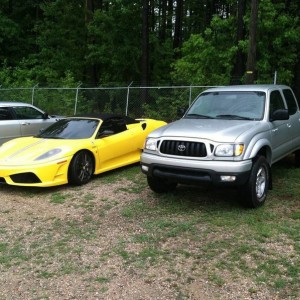 Ferrari vs tacoma
