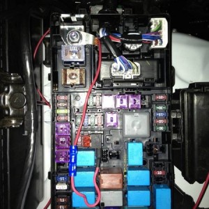 LED Wiring into Fuse Box