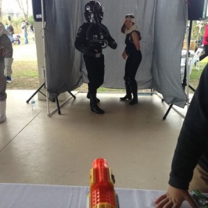 Shoot the troopers booth