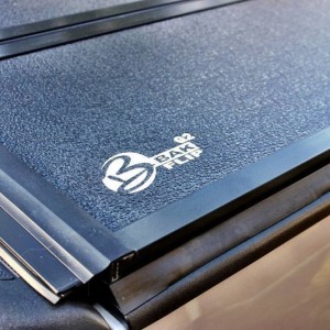 Installed tonneau cover