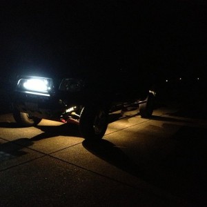 Rock lights and led blitzpros.
