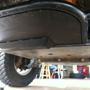 T-case and transmission skids fixed!