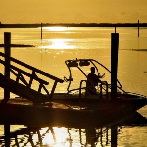 Sunset Boat