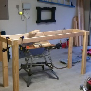 Work bench in progress