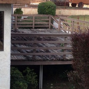 Death Trapwas working on the roof next to this home and happen to see this.