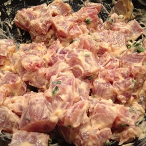 Made some spicy ahi poke tonight! :woot: