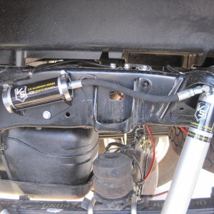 driver side with reservoir mount bracket