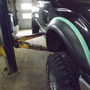bedliner fender flares