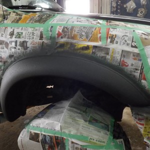 bedliner fender flares