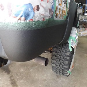 bedliner fender flares