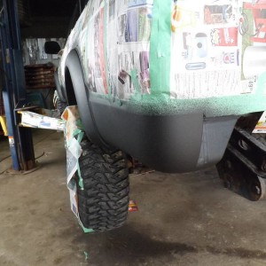 bedliner fender flares