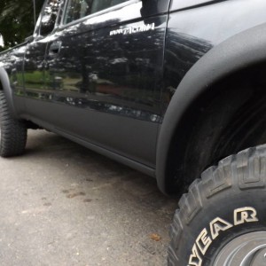 bedliner fender flares