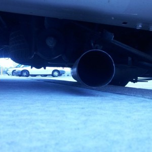 Pipe is an inch off the side walk