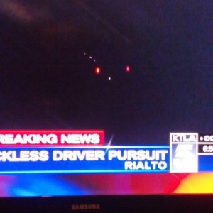 Yet another pursuit in socal :popcorn: