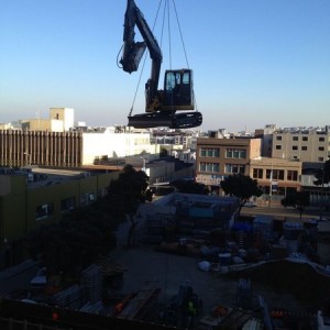 So we needed a bigger hammer down in the bottom of the building, plus every