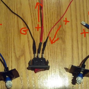labeled picture of LEDs