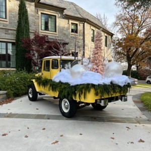 Neighbor went all out on his FJ45 for Christmas