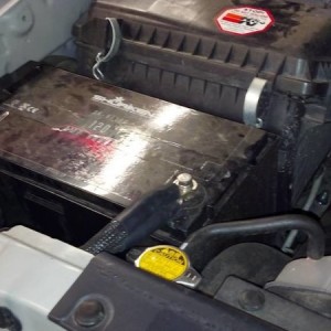 Third battery mounted