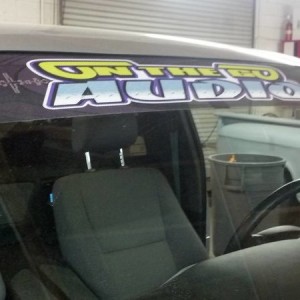 Windshield sticker