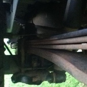 Rear leafs after 137,000 miles with no weight on them. Pretty sad...