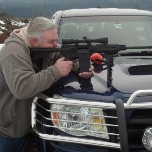 My dad, my truck, my AR-10