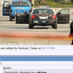 Anyone else see this shit?! LA police man hunt. shoot first ask questions l